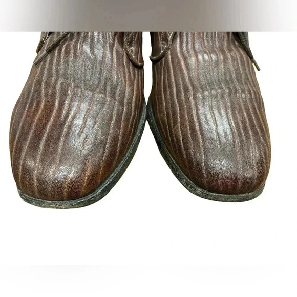 Dack’s Brown Baffin Seal Skin Oxford Shoes Size 10 - Picture 4 of 12